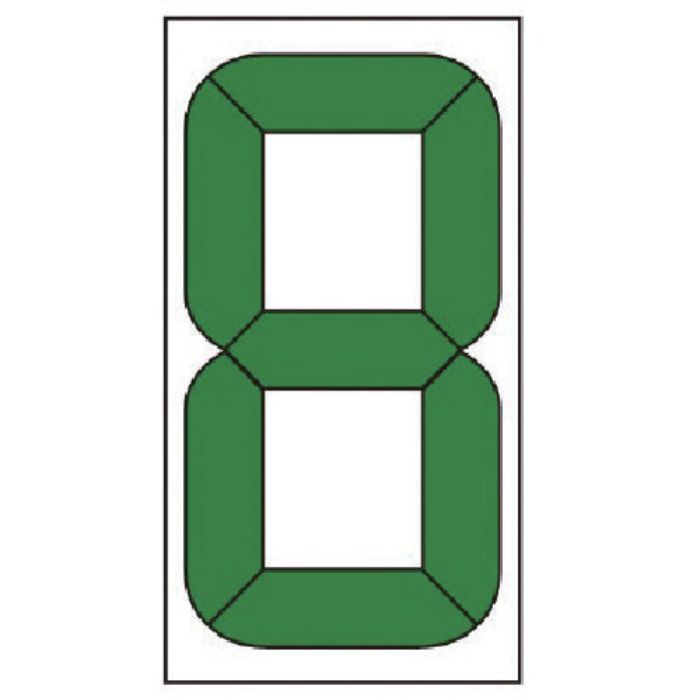 ユニット デジタル数字札交換用(大)マグネット付 180×96mm(Tcode:7453264)
