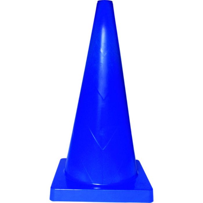 サンコー 安全コーン ヘビーコーン700H 8Y0058 Φ40(3.7kg)ブルー(Tcode:7797591)