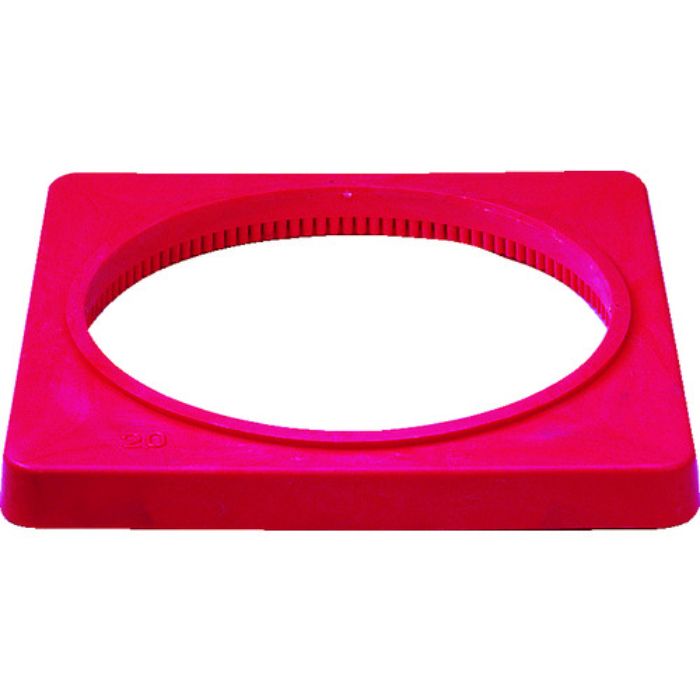 サンコー 樹脂製カラーコーンベット(2.0kg) 8Y0079 赤(Tcode:7568533)