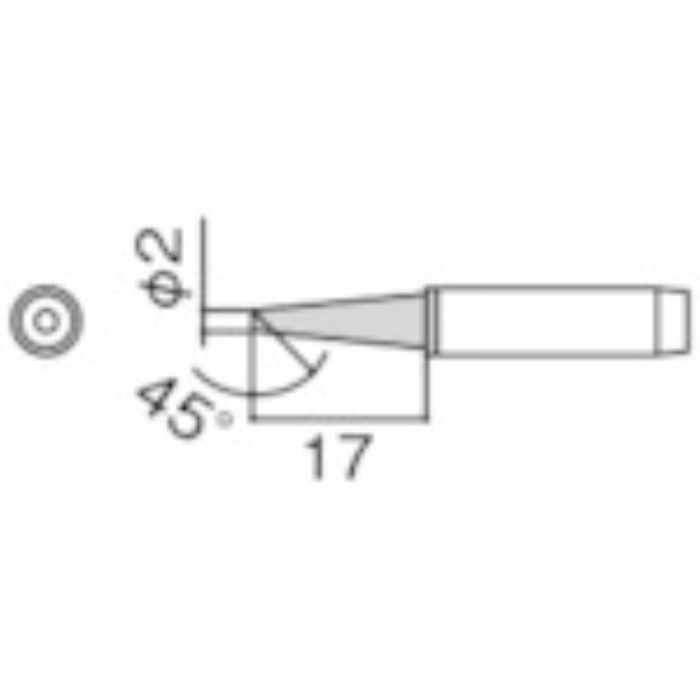 白光 こて先 2BCZ型(Tcode:4692055)