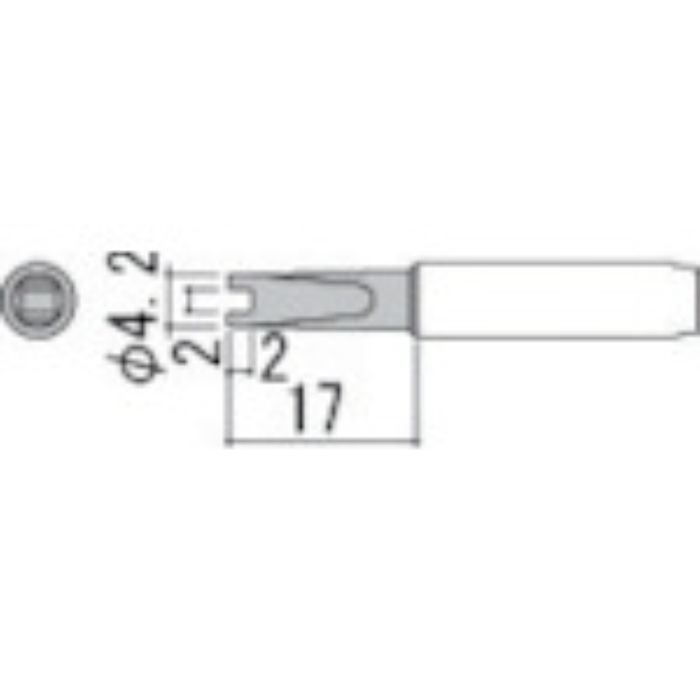 白光 こて先 RT型(Tcode:2554984)