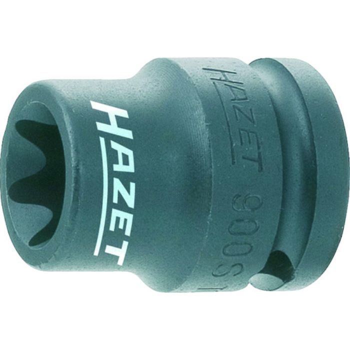 HAZET インパクト用ヘックスローブソケット TORX E ソケットレンチ(差込角12.7mm) 呼びE10(Tcode:8179759)