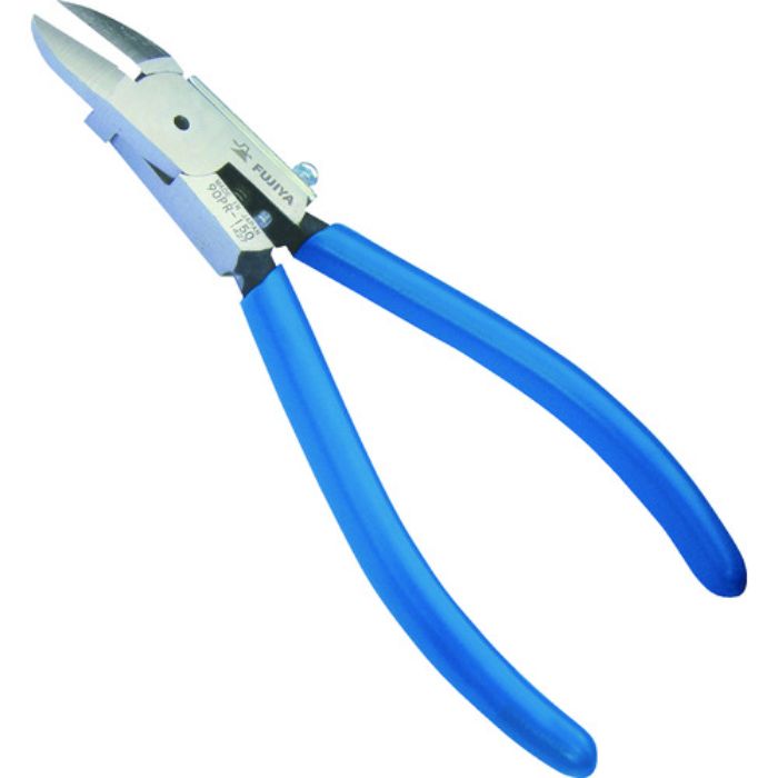 フジ矢 バネ付プラスチックニッパ (ラウンド刃)150mm(Tcode:2763401)