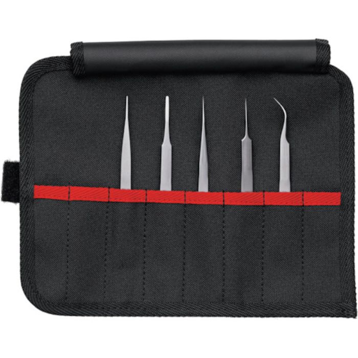 KNIPEX 精密ピンセット5本組セット(Tcode:3371113)