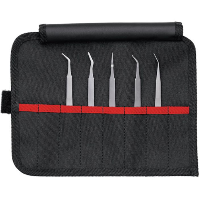 KNIPEX 精密SМDピンセット5本組セット(Tcode:3371114)