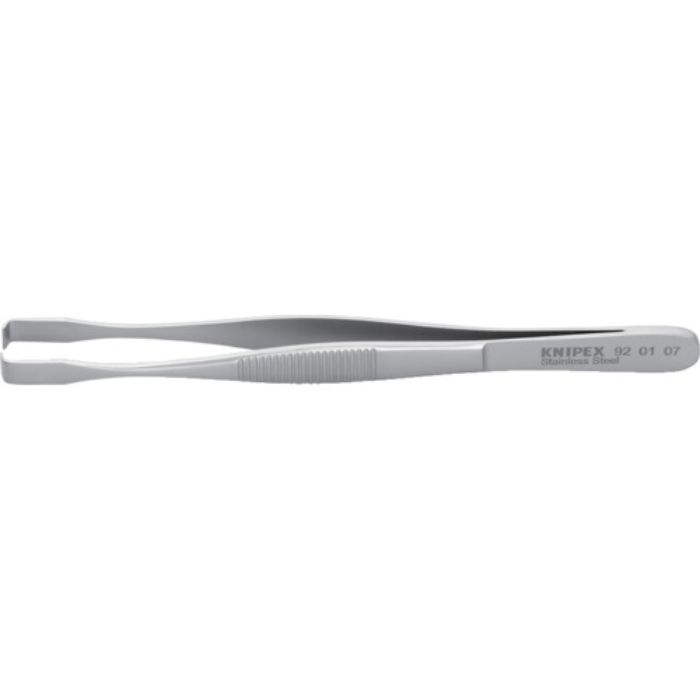 KNIPEX 精密ピンセット 143mm(Tcode:3371124)