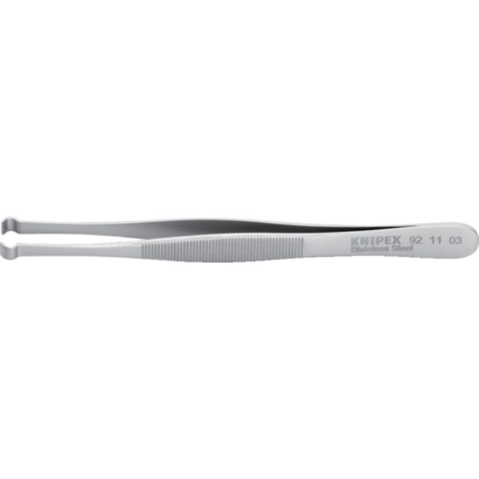 KNIPEX 精密ピンセット 122mm(Tcode:3372607)