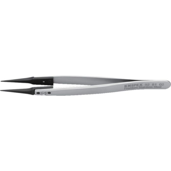 KNIPEX ESDチップ交換式ピンセット 130mm(Tcode:3372655)