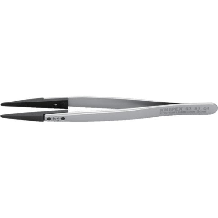 KNIPEX ESDチップ交換式ピンセット 130mm(Tcode:3372653)