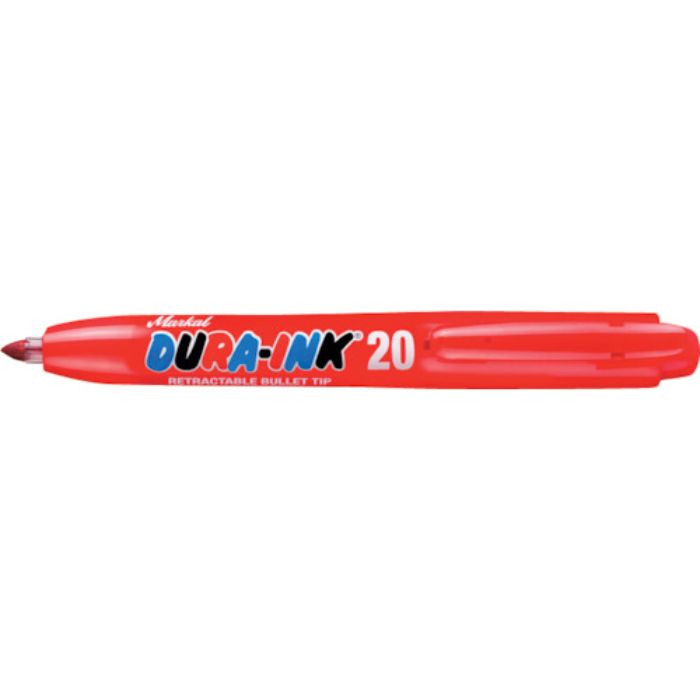 Markal 工業用マーカー DURAINK20 赤(Tcode:2513111)
