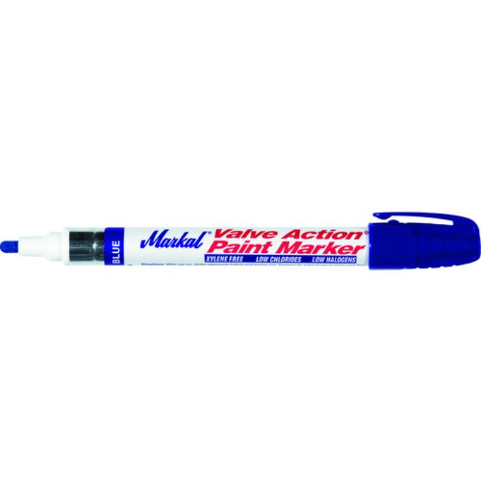 LACO Markal 工業用マーカー 「VALVE ACTION」 青(Tcode:7926537)