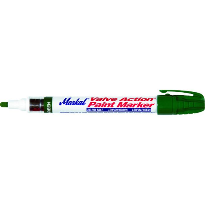 LACO Markal 工業用マーカー 「VALVE ACTION」 緑(Tcode:7926545)