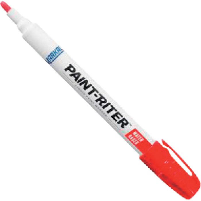 Markal 工業用水性マーカー PAINT-RITER 赤(Tcode:2513102)