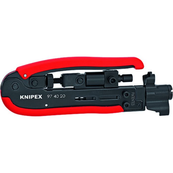 KNIPEX コンプレッションツール同軸端子用(Tcode:1955259)