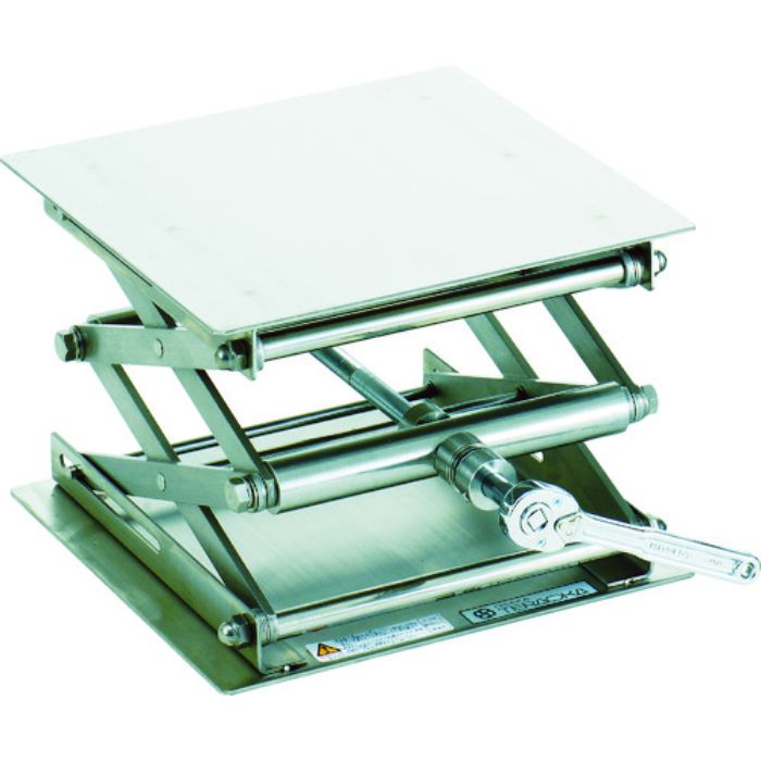 テラオカ ラボジャッキ ラチェットハンドル式 ステンレスタイプ 均等荷重50kg(Tcode:4139551)