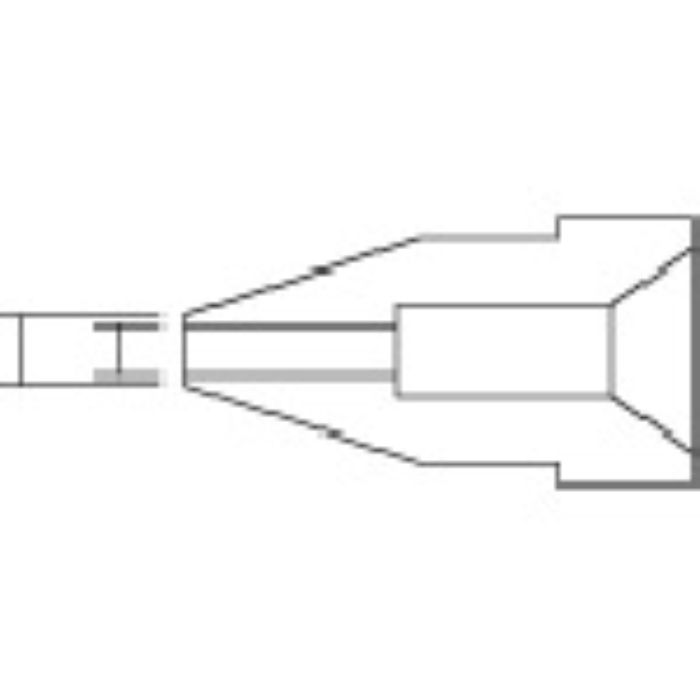 白光 はんだ除去器用交換パーツ ノズル 内径0.8mm 適合機種474/475/701/808(Tcode:1295144)