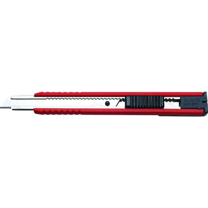 NT カッターナイフ A型 オートロック 左右対称 全長139mm(Tcode:4062213)