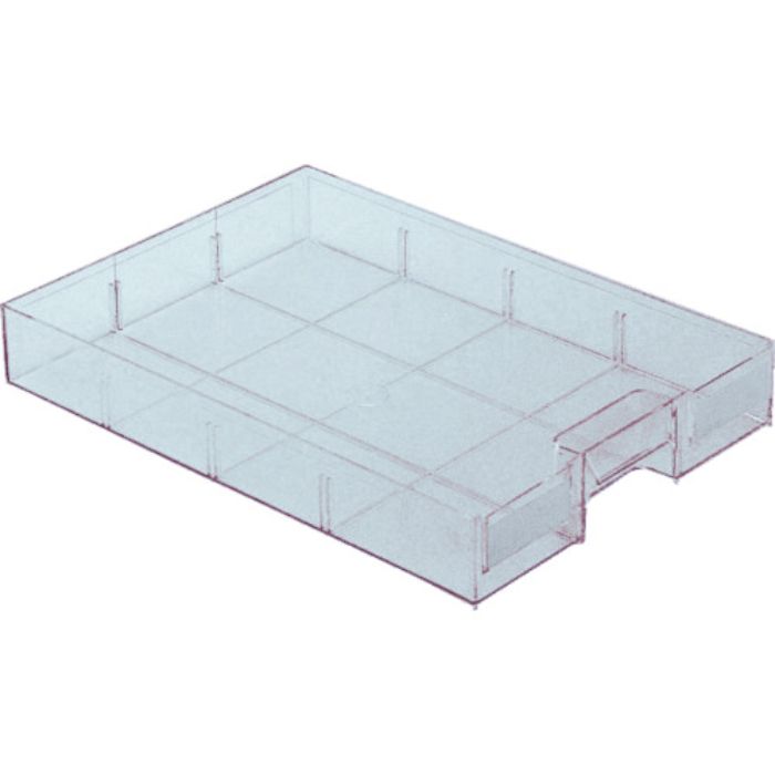 TRUSCO パーツケース 横型バンラックケース引出 内寸234X318XH45(Tcode:2879689)