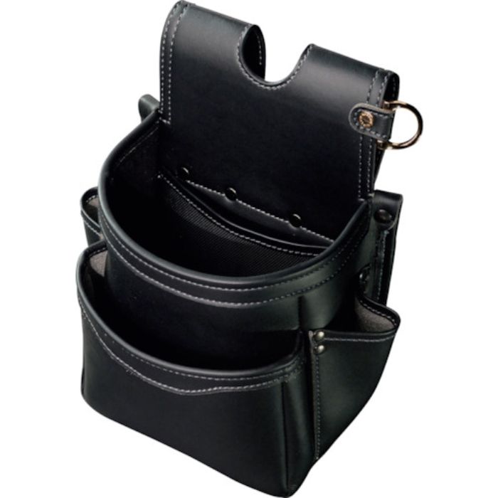 フジ矢 腰袋2段(黒金)LIGHT PU LEATHER SERIES(Tcode:5519653)