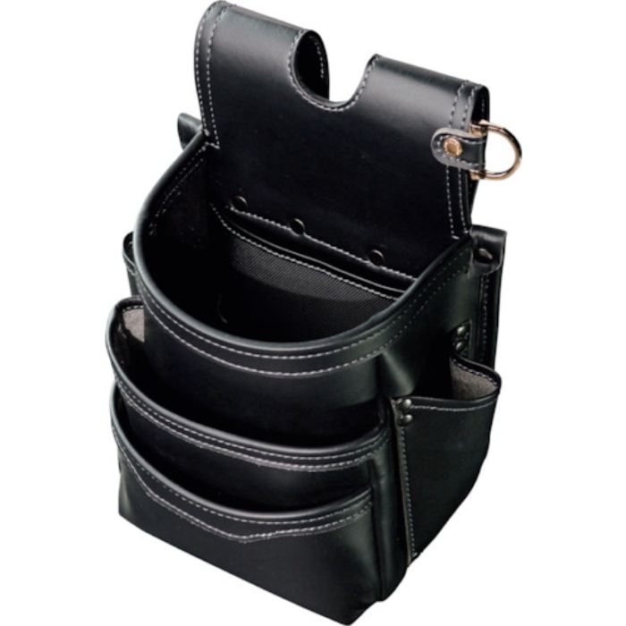 フジ矢 腰袋3段(黒金)LIGHT PU LEATHER SERIES(Tcode:5519657)
