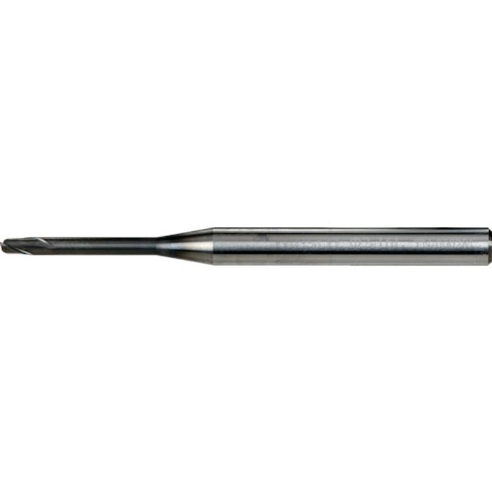 TRUSCO エンドミル 超硬ロングネックスクエアエンドミル2枚刃Φ1X8(Tcode:3908228)