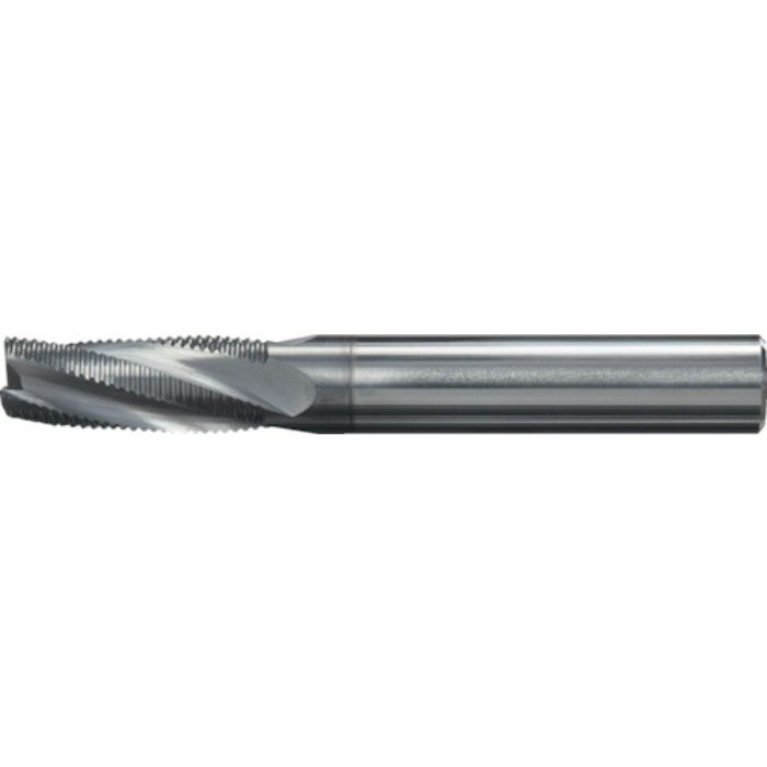 TRUSCO 一般鋼粗加工用ラフィングエンドミル(ねじれ角25°)6.0(Tcode:4062461)