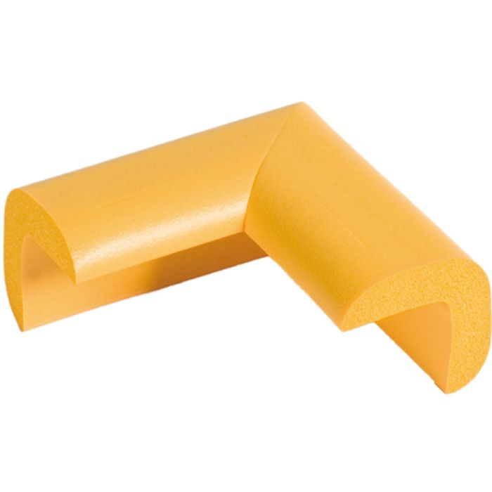 CAR-BOY 安心クッション コーナー用 細 油面接着仕様 イエロー(Tcode:8547869)