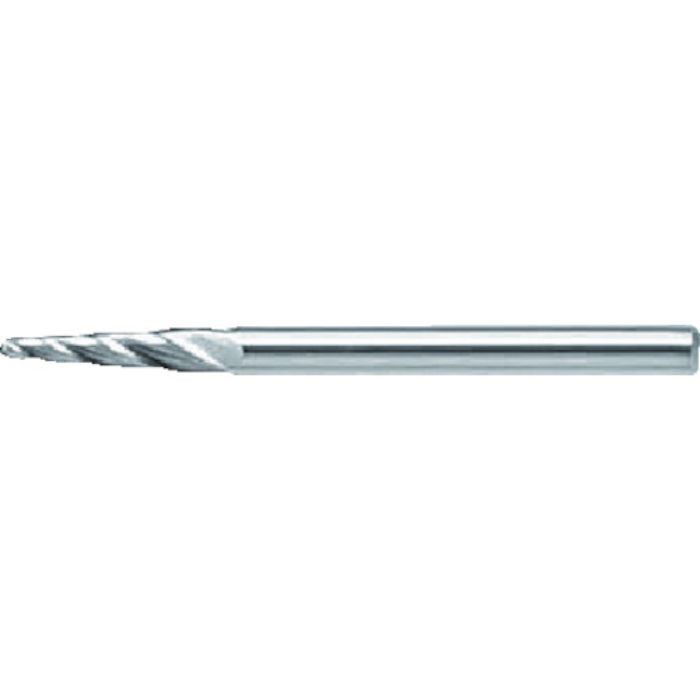 MRA 超硬バー ACシリーズ 形状:テーパー先丸(アルミカット) 刃長12.7mm(Tcode:3422623)