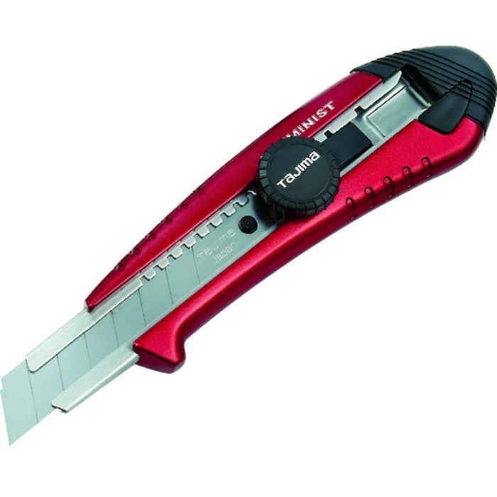 タジマ カッターナイフ ネジプロLアルミニスト メタリックレッド(Tcode:8134720)