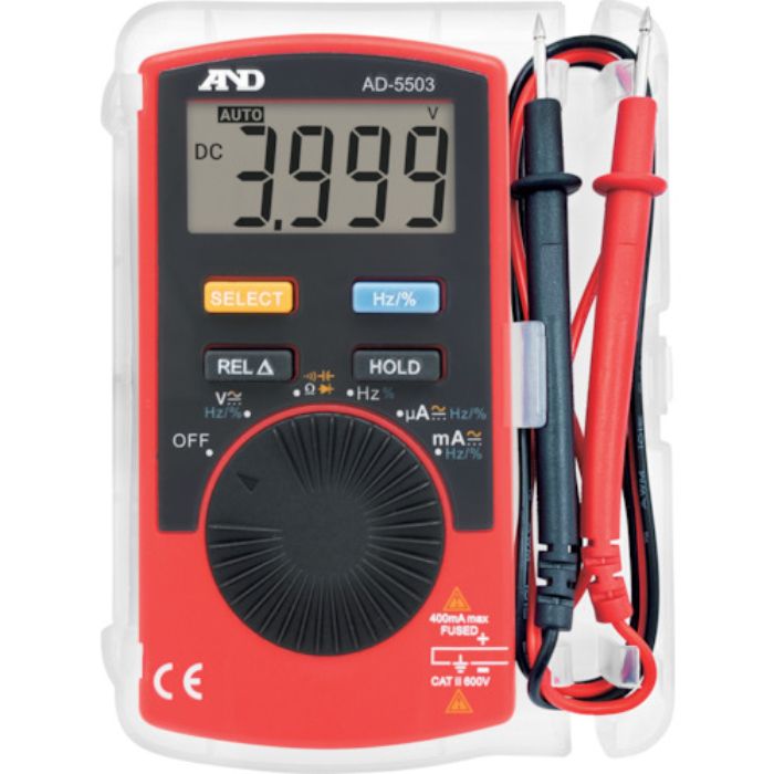 A&D デジタルマルチメーター AD-5503(Tcode:3622674)