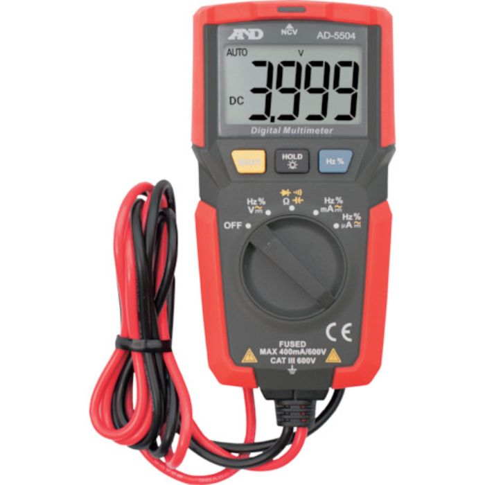 A&D デジタルマルチメーター AD-5504(Tcode:3646494)