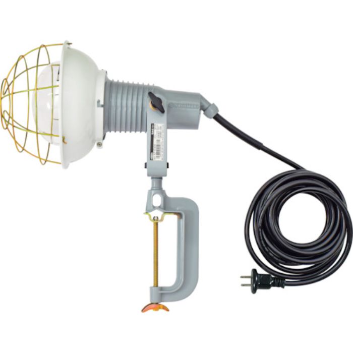 NICHIDO レフ球投光器 100V 300W 5m アースなし(Tcode:2514434)