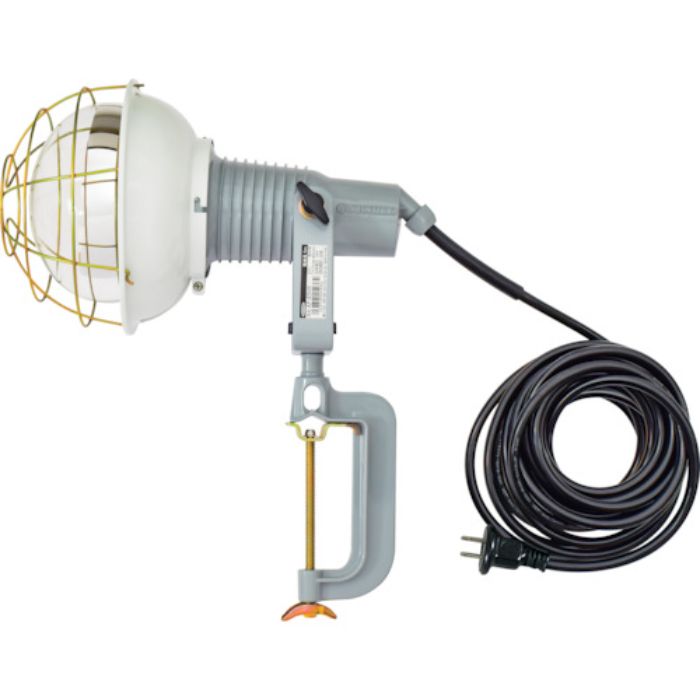 NICHIDO レフ球投光器 100V 500W 10m アースなし(Tcode:2514436)