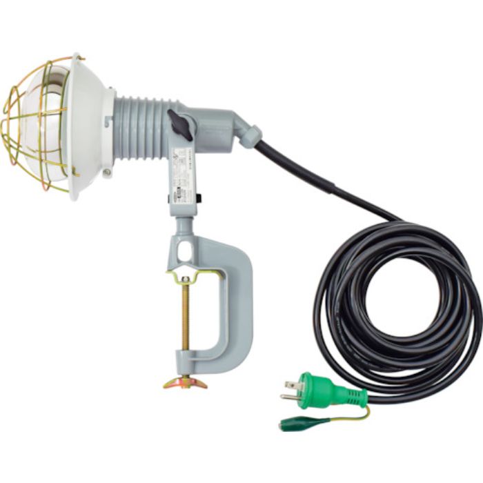 NICHIDO レフ球投光器 100V 200W 5m アース付(Tcode:2514472)