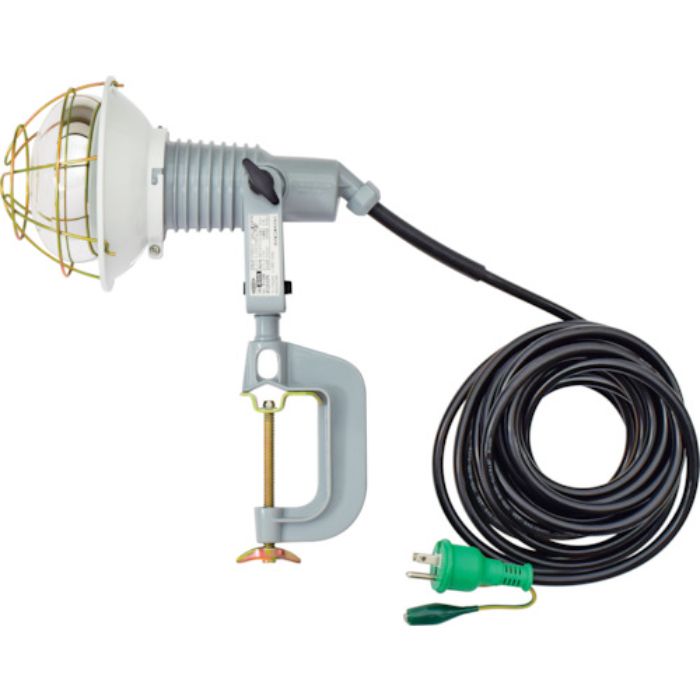 NICHIDO レフ球投光器 100V 200W 10m アース付(Tcode:2514468)