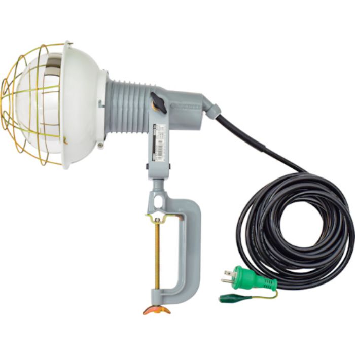 NICHIDO レフ球投光器 100V 500W 10m アース付(Tcode:2514466)