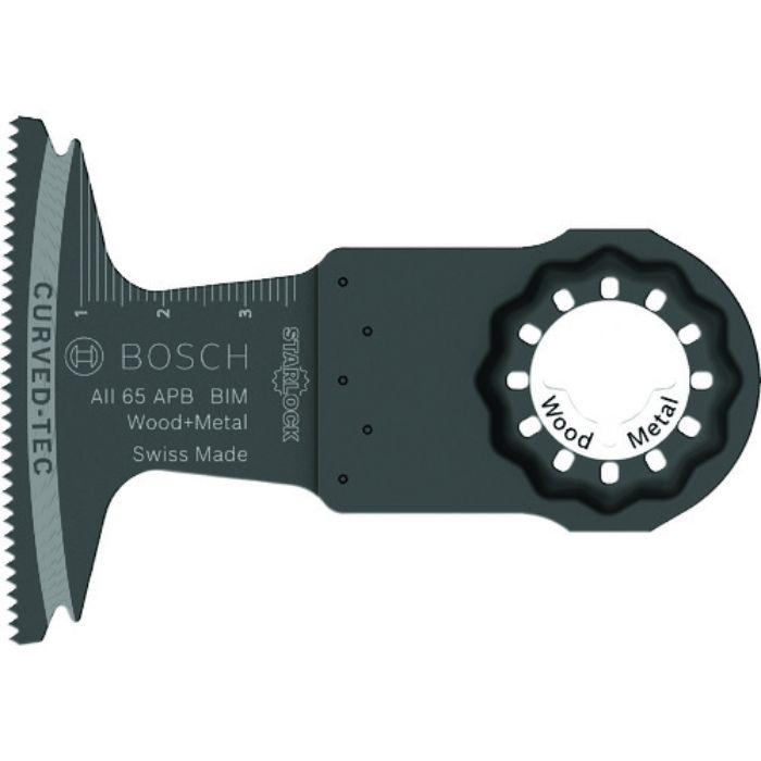 ボッシュ マルチツールブレード(カットソー) スターロック 木材&金属用 AII65APB(Tcode:1668130)