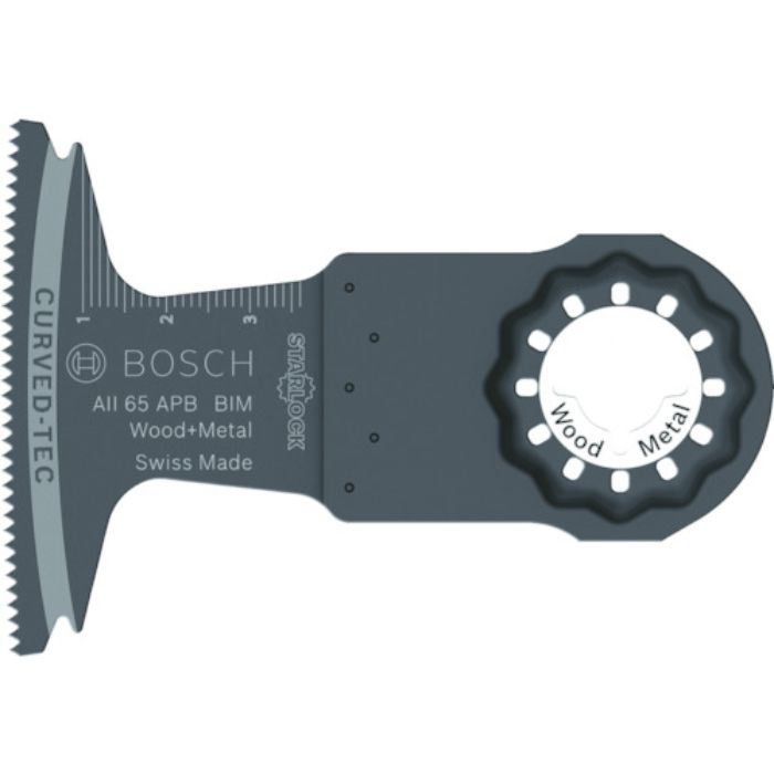 ボッシュ マルチツールブレード(カットソー) スターロック 木材&金属用 AII65APB(Tcode:8192280)