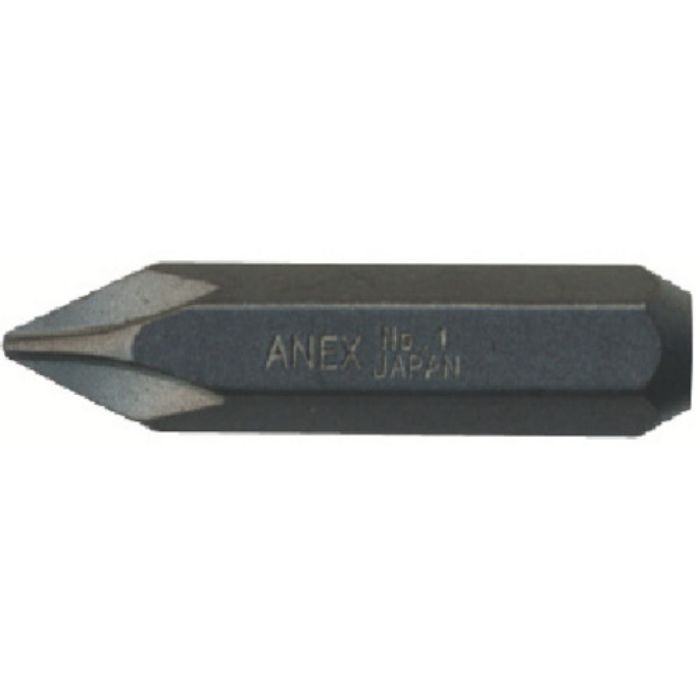 アネックス インパクトドライバー用ビット +1×36 対辺8mm六角軸(Tcode:4935951)