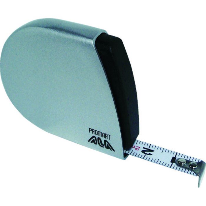 プロマート コンベックス ミニメジャー ALA 2m 8mm シルバー ステンレステープ(Tcode:4841441)