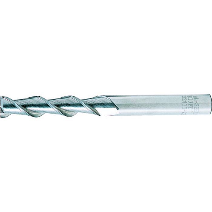 ダイジェット アルミ加工用ソリッドスクエアエンドミル(2枚刃・ロング刃長) 3.0mm(Tcode:2080290)