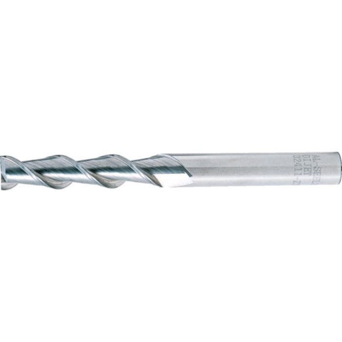 ダイジェット アルミ加工用ソリッドスクエアエンドミル(2枚刃・ロング刃長) 15.0mm(Tcode:2080575)