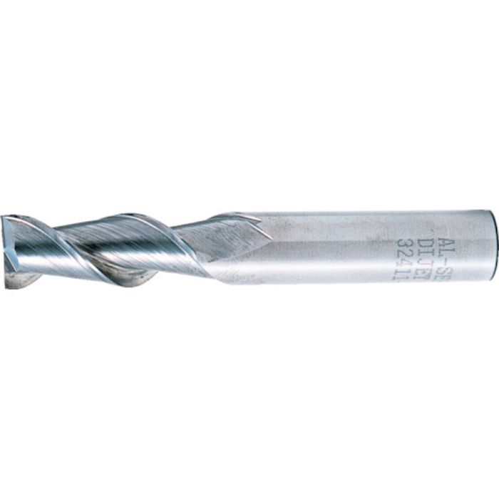 ダイジェット アルミ加工用ソリッドスクエアエンドミル(2枚刃・レギュラー刃長) 4.0mm(Tcode:2079895)