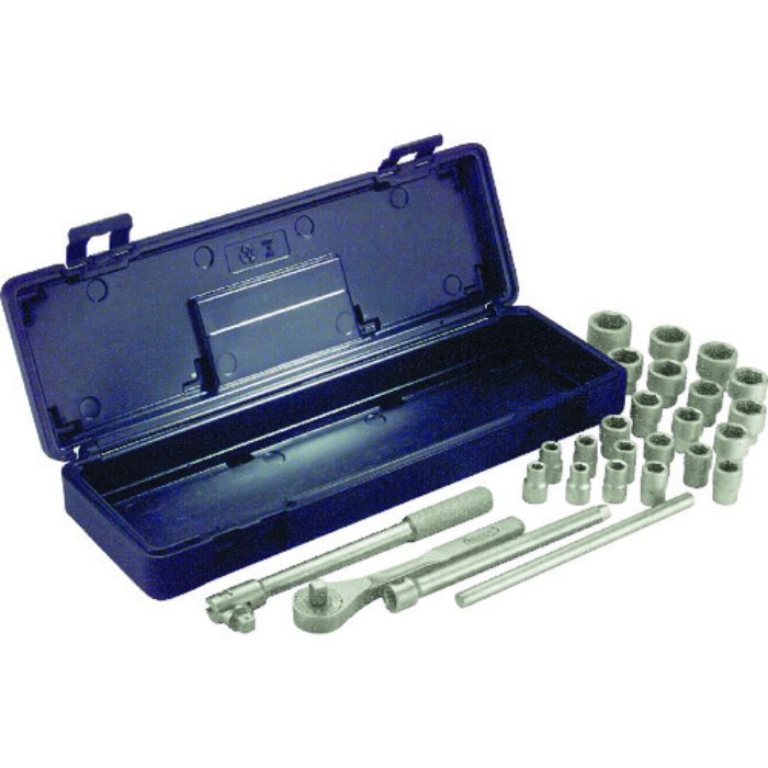 Ampco 12角ソケットセット22個(Tcode:2805936)