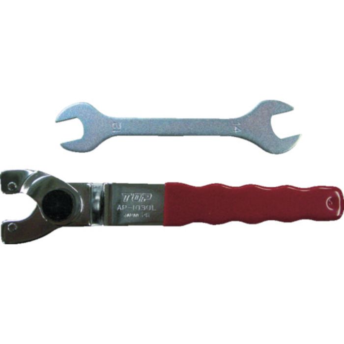 TOP アジャストピンレンチ ロングピンタイプ スパナ付(Tcode:7538031)