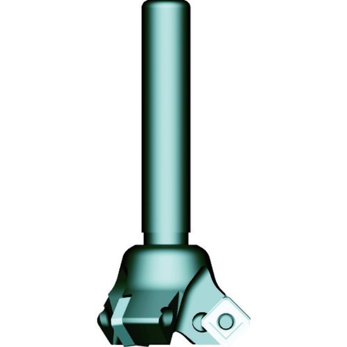 富士元 フライス工具 エアロミル シャンクφ12 加工径φ30 ネガタイプ(Tcode:7962517)