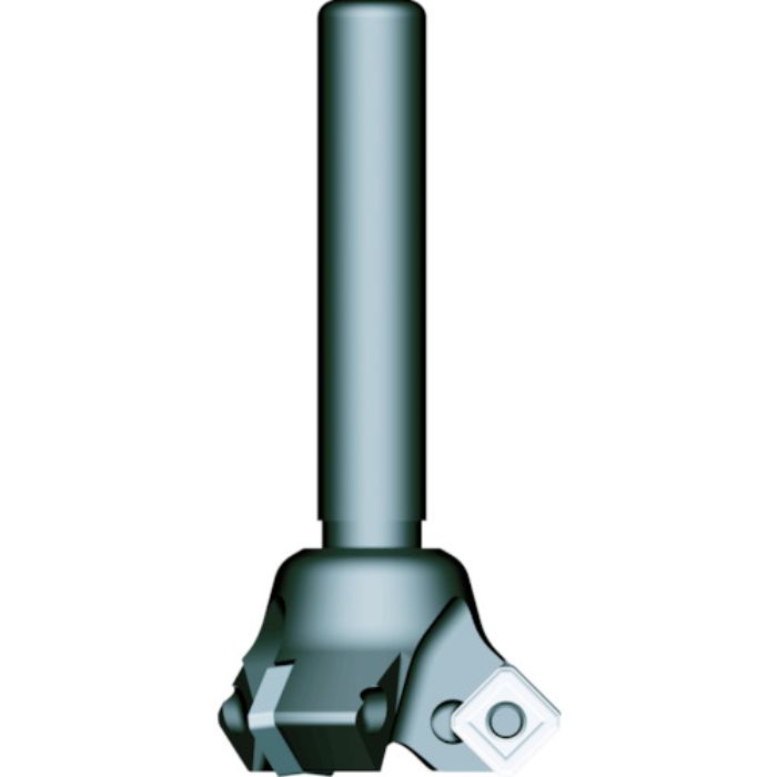 富士元 フライス工具 エアロミル シャンクφ12 加工径φ30 ポジタイプ(Tcode:7962533)