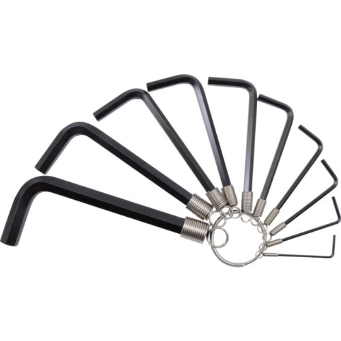 ASH リング式六角棒レンチセット10本組(Tcode:4310250)