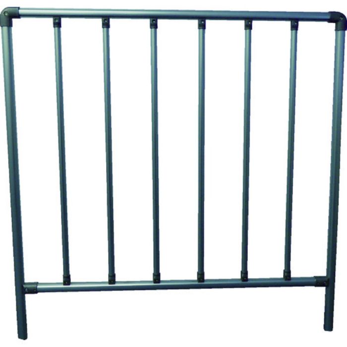 TRUSCO セーフティガード 間口1000mmX高さ1000mm シルバー(Tcode:1246006)