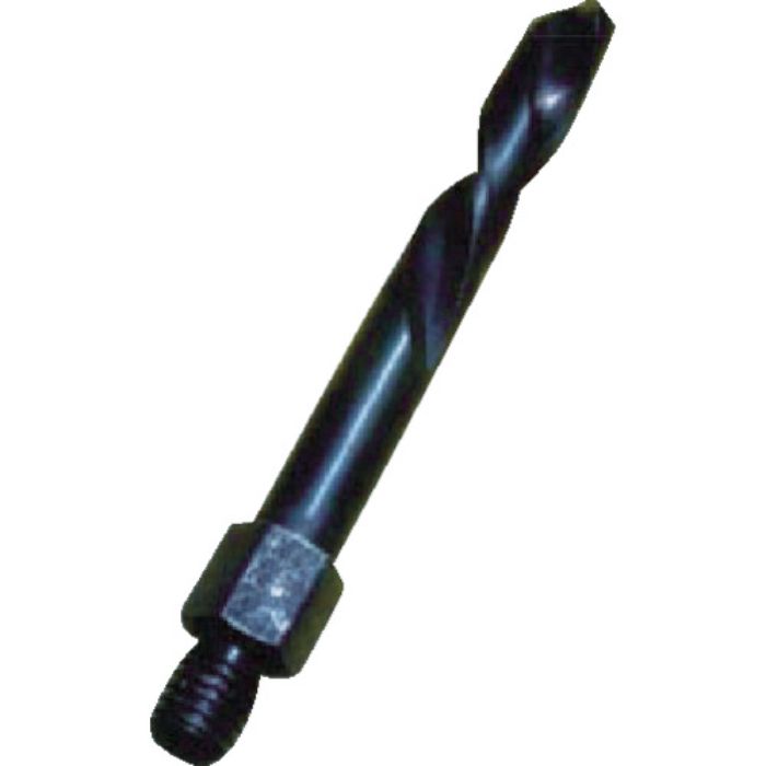 ATI ハイスドリル 1/4-28ねじ山付シャンクドリルビット 刃径1/4インチ 全長1-1/4インチ(Tcode:4903625)